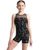 CAPEZIO CAPEZIO Future Star Rainbow Star Biketard - 1