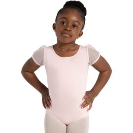 CAPEZIO CAPEZIO Puff Sleeve Keyhole Back Leotard