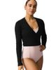 CAPEZIO CAPEZIO Ribbed Knit Wrap Sweater - 4