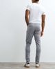 CAPO CAPO straight leg cotton-rich chino pants in gray - 3