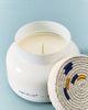 Capri Blue Fresh Coastal Nautical Rope Glass Candle - 2