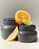 Capri Blue Volcano Gray Glass Jar Candle - 2