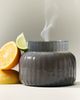 Capri Blue Volcano Gray Glass Jar Candle - 4