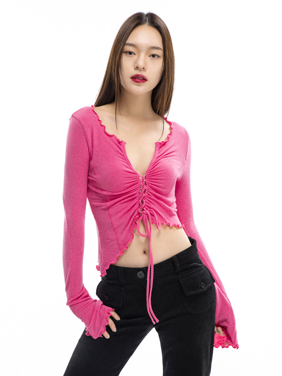 capricieux Rosie Top_ Pink