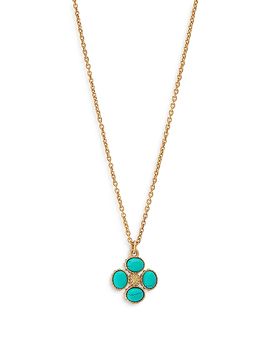 Capucine De Wulf Capucine De Wulf Berry Clover Double Sided Charm Necklace, 16-18