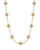 Capucine De Wulf Capucine De Wulf Berry Clover Mother of Pearl Double Sided Necklace, 16 - 2