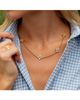 Capucine De Wulf Capucine De Wulf Berry Clover Mother of Pearl Double Sided Necklace, 16 - 4