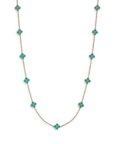 Capucine De Wulf Capucine De Wulf Berry Clover Mother of Pearl Double Sided Necklace, 28