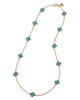 Capucine De Wulf Capucine De Wulf Berry Clover Mother of Pearl Double Sided Necklace, 28 - 2