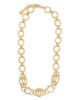 Capucine De Wulf Capucine De Wulf Blandine Quartz Chain Necklace in 18K Gold Plated, 18 - 3