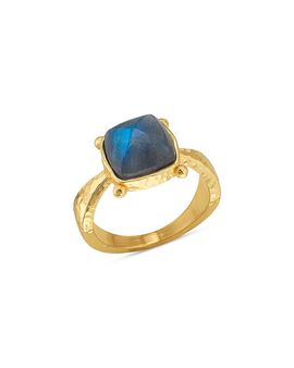 Capucine De Wulf Capucine De Wulf Blue Labradorite Mystic Eye Gem Ring