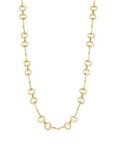 Capucine De Wulf Capucine De Wulf Equestrian Snaffle Bit Chain Necklace, 34