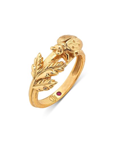 Capucine De Wulf Capucine De Wulf Meadow Ladybug Ring