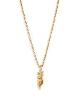 Capucine De Wulf Capucine De Wulf Meadow Lily Pendant Necklace, 16-18