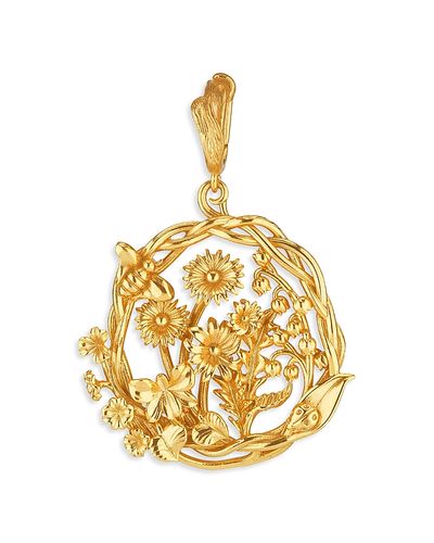 Capucine De Wulf Capucine De Wulf Meadow Wildflower Pendant in 18K Gold Plated