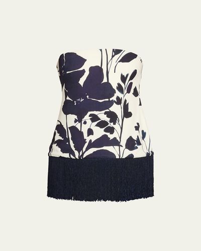 Cara Cara Benita Strapless Fringe Top