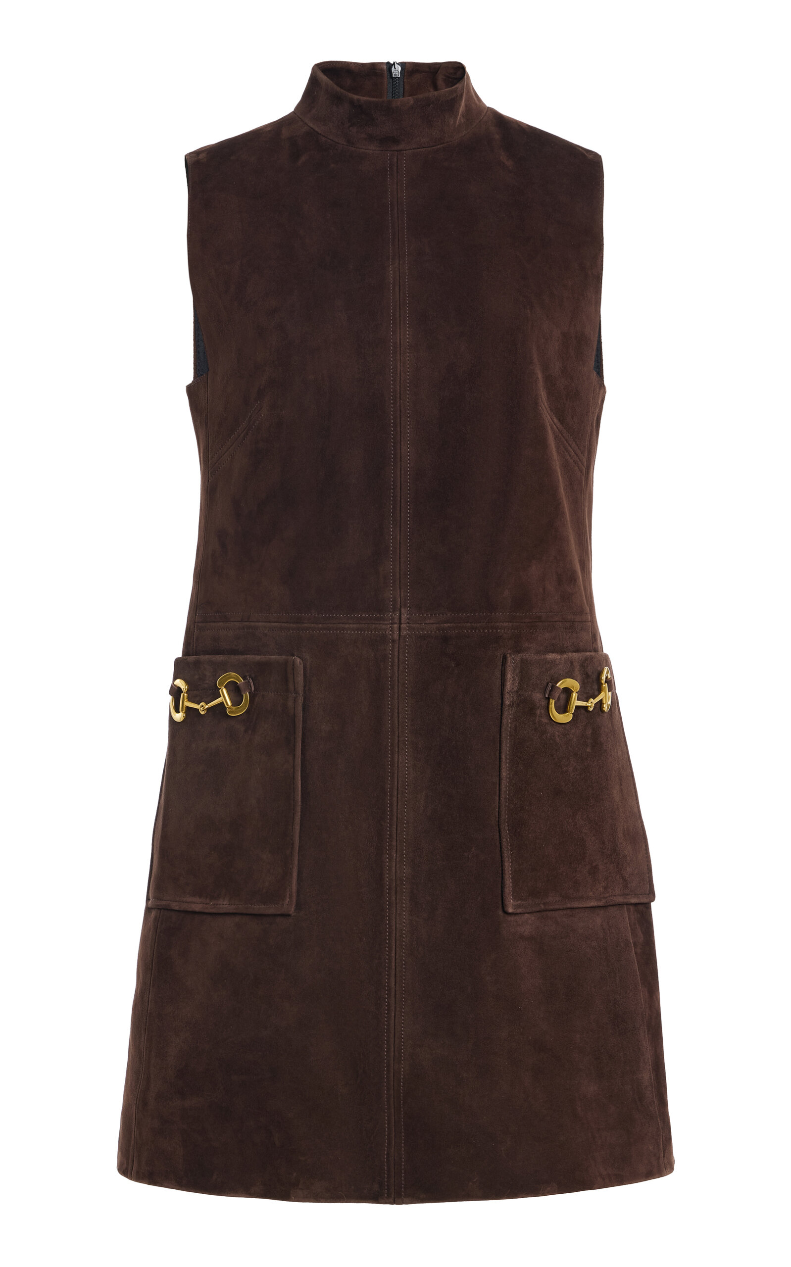 Cara Cara Cara Cara Areeva Lamb Suede Mini Dress