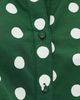 Cara Cara Cara Cara Asbury Mini Dress Polka Dot Green - 6