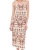 Cara Cara Cara Cara Chelsea Dress Palm Paisley Ivory - 1