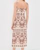 Cara Cara Cara Cara Chelsea Dress Palm Paisley Ivory - 3