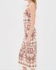 Cara Cara Cara Cara Chelsea Dress Palm Paisley Ivory - 4
