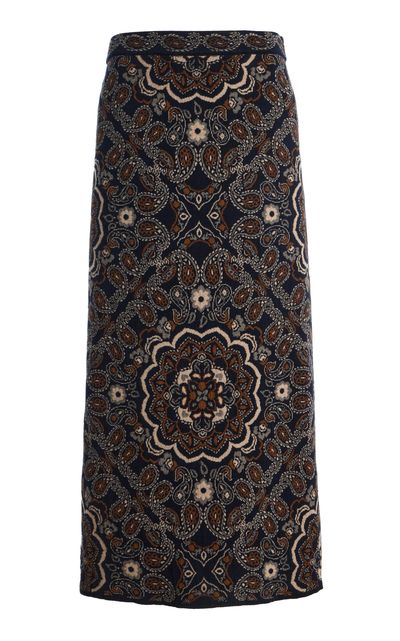 Cara Cara Cara Cara Clara WoolCotton Maxi Skirt