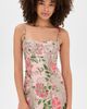 Cara Cara Cara Cara Claudine Mini Dress Jacquard PinkFlower - 2