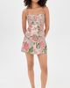 Cara Cara Cara Cara Claudine Mini Dress Jacquard PinkFlower - 5