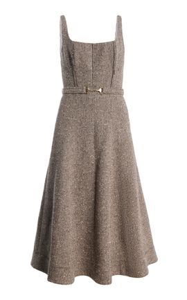 Cara Cara Cara Cara Dalia Midi Wool Dress