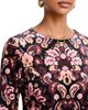 Cara Cara Cara Cara Dayna Printed Feather Trim Maxi Dress - 3
