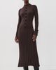 Cara Cara Cara Cara Easton Knit Dress Brown - 2