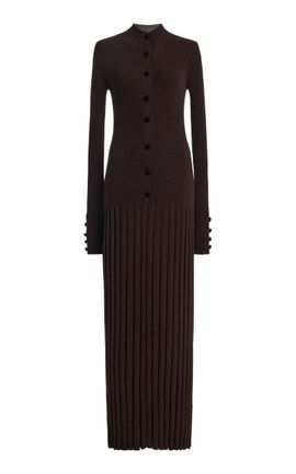 Cara Cara Cara Cara Easton Wool Maxi Dress