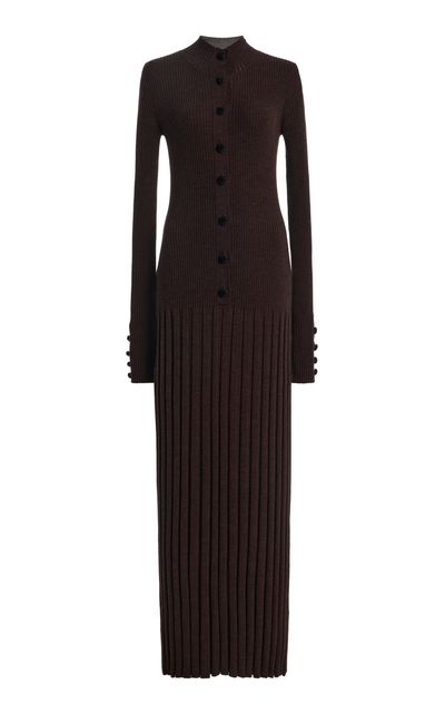 Cara Cara Cara Cara Easton Wool Maxi Dress
