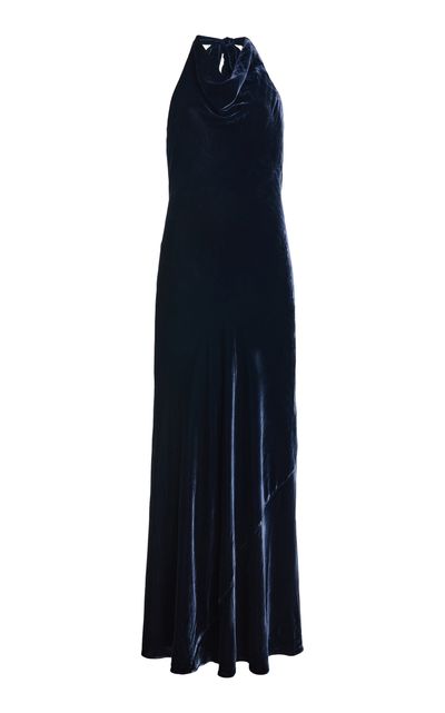 Cara Cara Cara Cara Genesis SilkBlend Velvet Gown