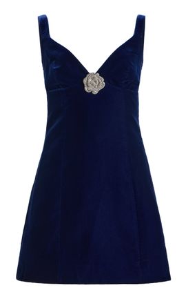 Cara Cara Cara Cara Gracie Velvet Mini Dress