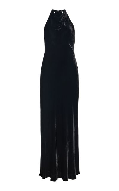 Cara Cara Cara Cara Huntball SilkBlend Velvet Gown