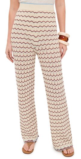 Cara Cara Cara Cara Hunter Pants Zigzag Ivory Multi