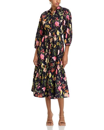 Cara Cara Cara Cara Hutton Floral Midi Dress
