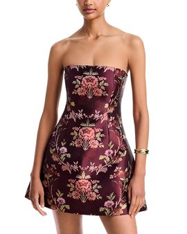 Cara Cara Cara Cara Ines Jacquard Mini Dress