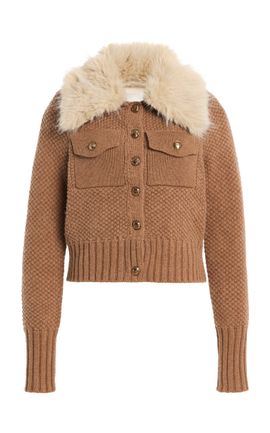 Cara Cara Cara Cara Kodiak CottonMerino Wool Cardigan