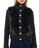 Cara Cara Cara Cara Logan Faux Fur Cardigan Black - 1