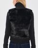 Cara Cara Cara Cara Logan Faux Fur Cardigan Black - 3