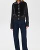Cara Cara Cara Cara Logan Faux Fur Cardigan Black - 5