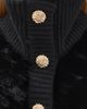 Cara Cara Cara Cara Logan Faux Fur Cardigan Black - 6