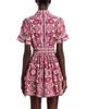 Cara Cara Cara Cara Malena Cotton Belted Shirt Dress - 4