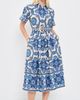 Cara Cara Cara Cara Malena Dress Mod Floral Blue - 2