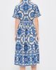 Cara Cara Cara Cara Malena Dress Mod Floral Blue - 3