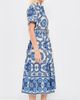 Cara Cara Cara Cara Malena Dress Mod Floral Blue - 4