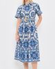 Cara Cara Cara Cara Malena Dress Mod Floral Blue - 5