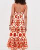Cara Cara Cara Cara Margarita Dress Mod Floral Ivory - 3
